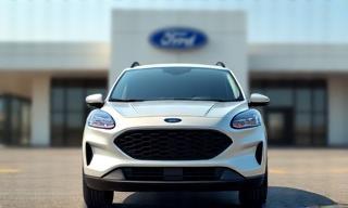 2024 Ford Escape hybrid in front of dealership